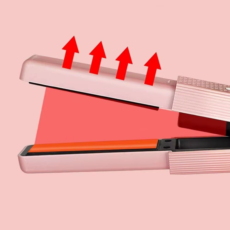 Mini Haarglätter & Lockenstab in Einem – Glatte Haare oder Locken ohne Schäden ✨ - Veronika Keib