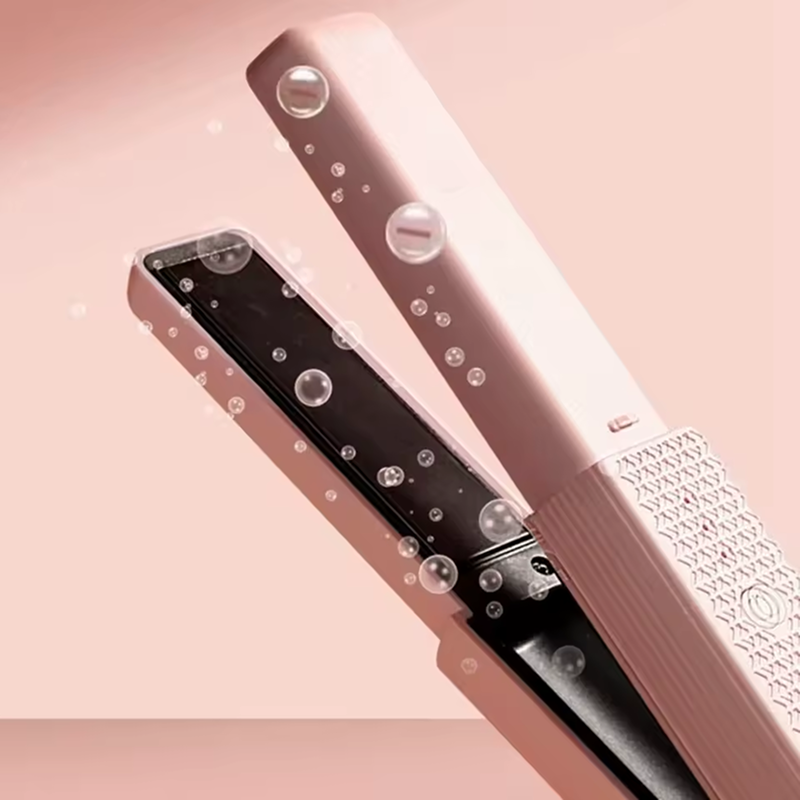 Mini Haarglätter & Lockenstab in Einem – Glatte Haare oder Locken ohne Schäden ✨ - Veronika Keib