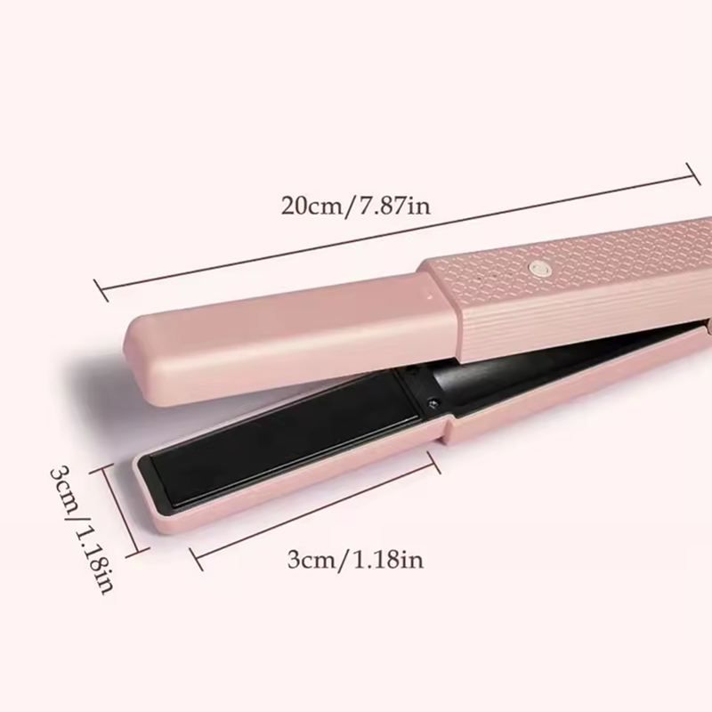 Mini Haarglätter & Lockenstab in Einem – Glatte Haare oder Locken ohne Schäden ✨ - Veronika Keib